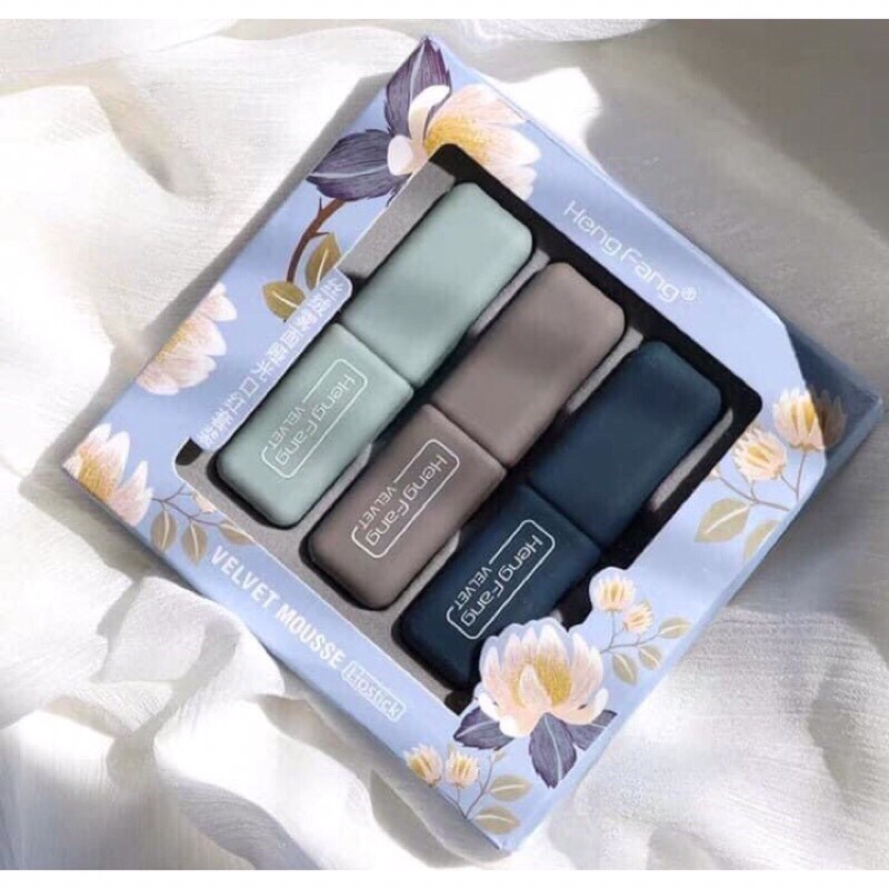Sét 3 son sáp Heng Fang velvet siêu xinh | BigBuy360 - bigbuy360.vn