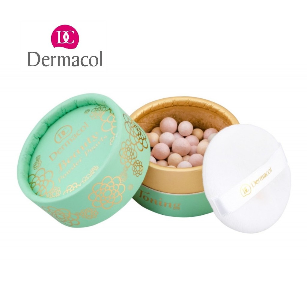 Phấn Má Hồng Dạng Viên Nén Dermacol Beauty Powder Pearls – Toning Làm Sáng Da 25g