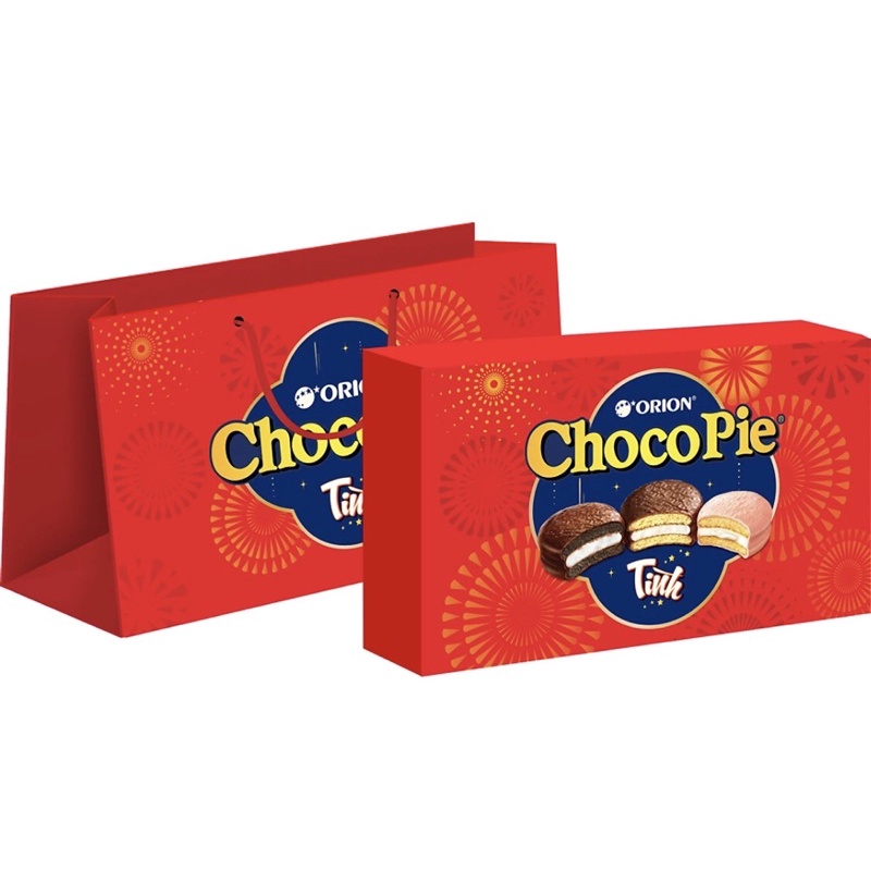 HỘP QUÀ TẶNG TẾT CHOCOPIE+Túi