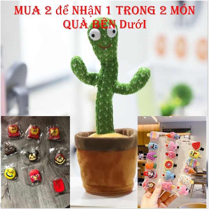 Cây Xương Rồng Nhảy Múa Xương Rồng Nhại Tiếng( Sẵn Giao Ngay) (Có Tặng Kèm Pin) [FREE SHIP]