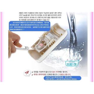 Automatic squeeze toothpaste dispenser toilet toothbrush holder