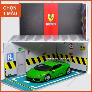 MÔ HÌNH ĐƠN GARAGE XE TỈ LỆ 1:24 - HẦM XE hoặc NHÃN XE  - 7047