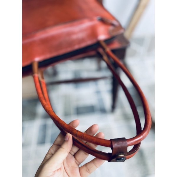 SALE- túi si da mộc đan sz to đẹp