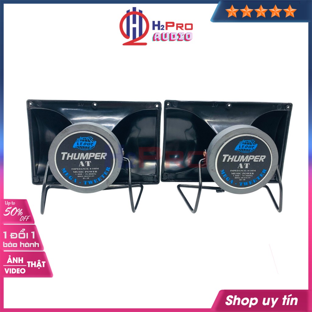 Đôi Loa Treble Kèn, Loa Tép Rời T27 200W Chính Hãng , Tiếng Treble Sáng, Nghe Hay, H2Pro Hàn Sẵn Tụ-H2Pro Audio