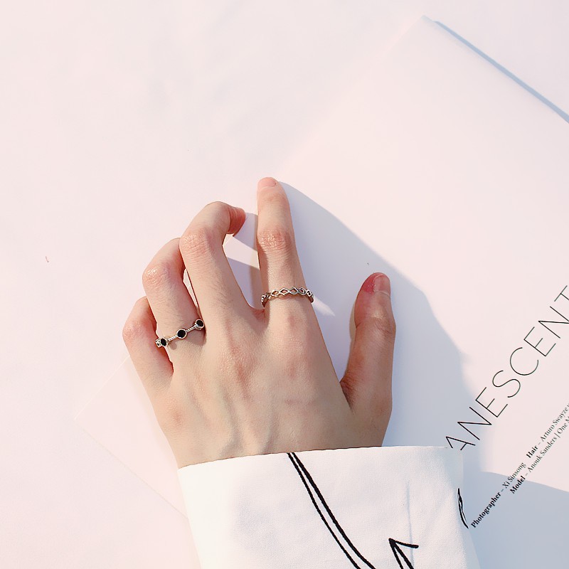Set Nhẫn Thiết Kế Đơn Giản Thời Trang B448