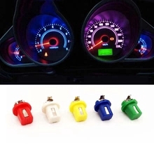 Set 10 đèn LED 1 SMD T5 B8 5D độc đáo dành cho đồng hồ xe hơi