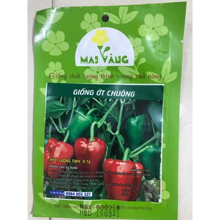 Hạt giống Ớt chuông 0,1g
