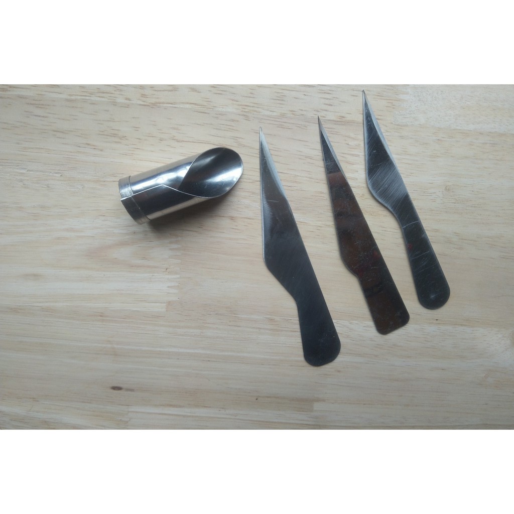Combo 3 cây lột vỏ/vít chỉ tôm - 100% Inox 304 - Đủ kích cỡ