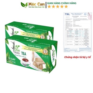 Trà Giảm Cân Slim Body Tea - Trà Giảm Mỡ Bụng an toàn hiệu quả hộp 25 túi