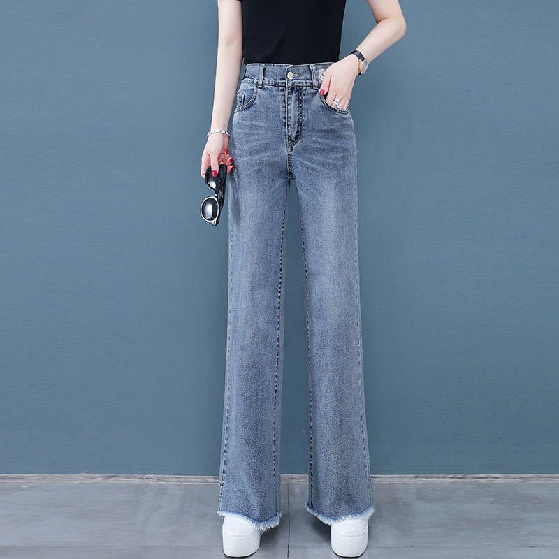 Quần Jeans Dài Ống Rộng Thời Trang Dành Cho Nữ | BigBuy360 - bigbuy360.vn