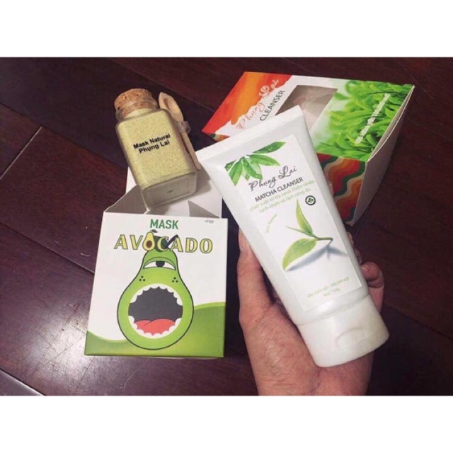 Combo mask matcha
