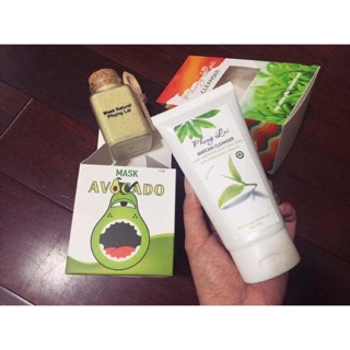 Combo mask matcha