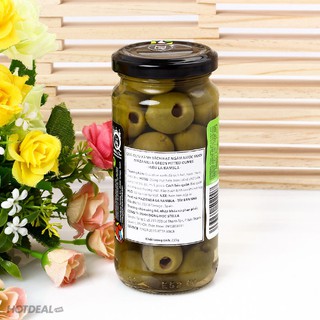 [HÀNG CHÍNH HÃNG] Quả Olive Xanh Tách Hạt La Rambla 235gr