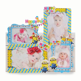 Set Mega trang trí sinh nhật đầy đủ (chủ đề Minion)