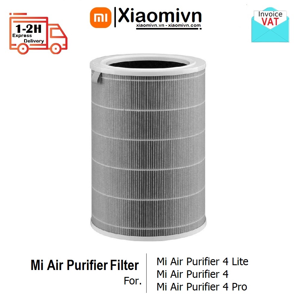 Lõi lọc không khí Xiaomi 4 Pro I 4 I 4 Lite Mi Air Purifier Filter - Chính hãng