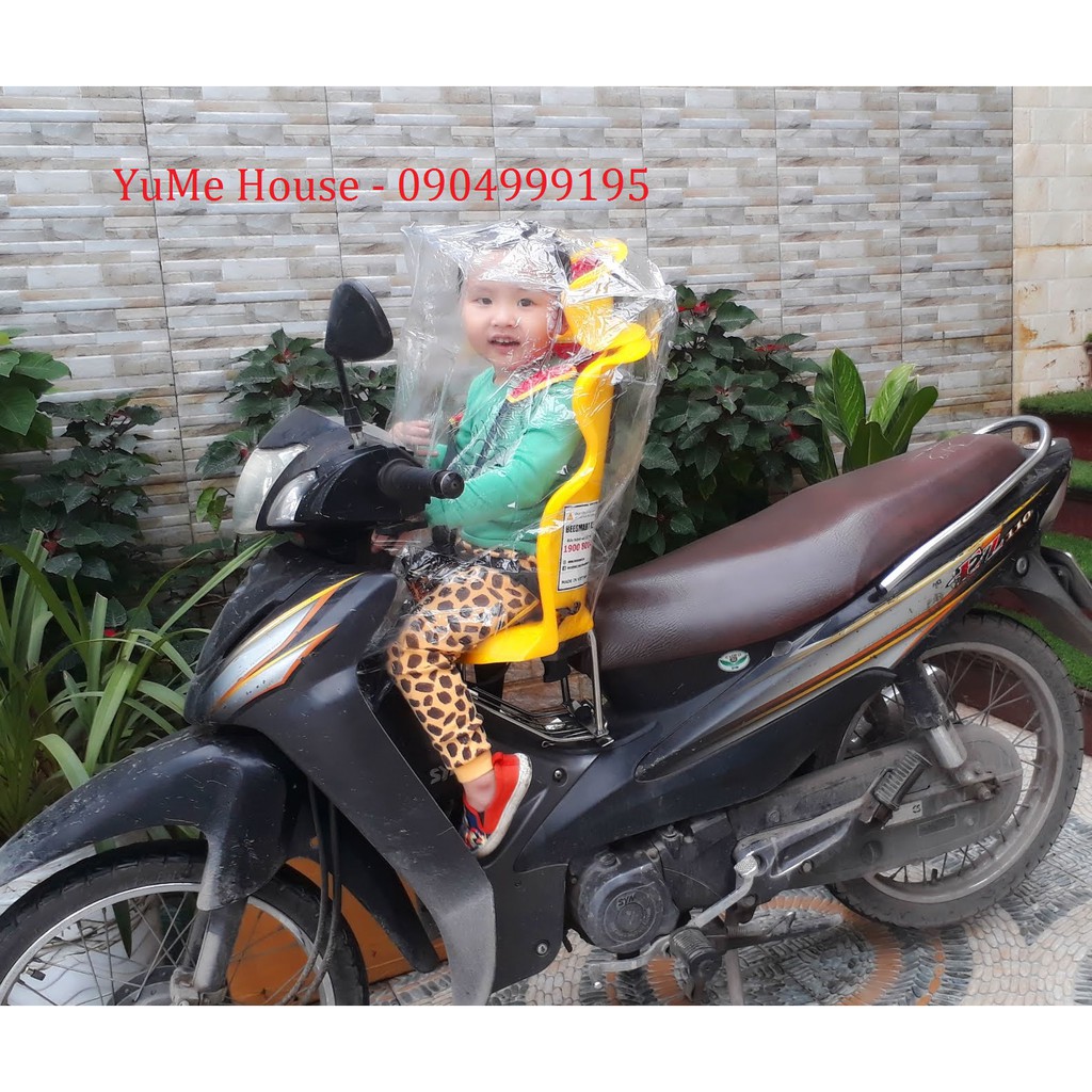 Ghế Ngồi Xe Số BEESMART X2 (Lắp trước hoặc sau xe máy)