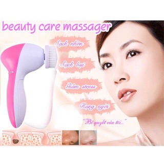 [ Hàng Chuẩn] Máy rửa mặt/ mát xa mặt 5in1