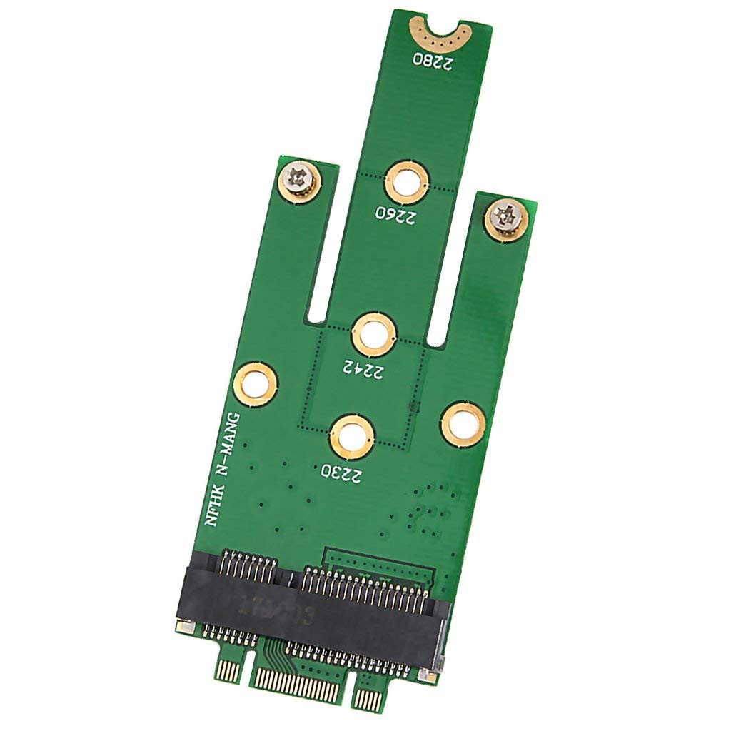 MSATA 3.0 to M.2 NGFF SATA SSD Converter Adapter