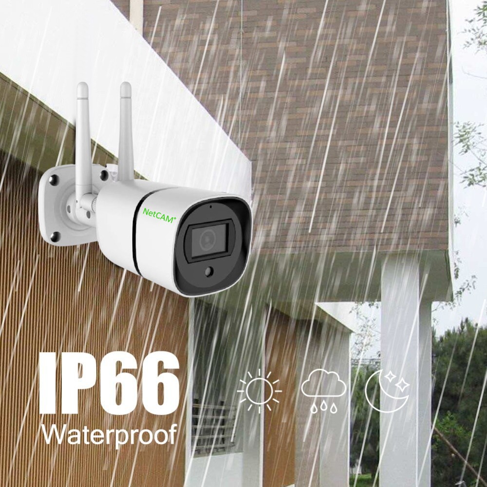 Camera IP Wifi Ngoài Trời NetCAM NTP2.0 Full HD 1080P