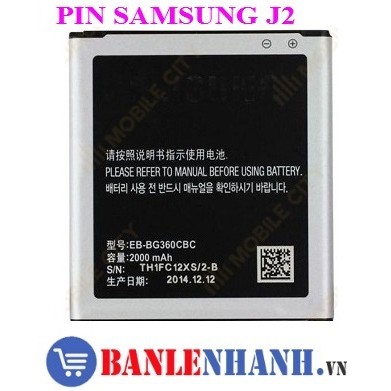 PIN SAMSUNG J2 2016