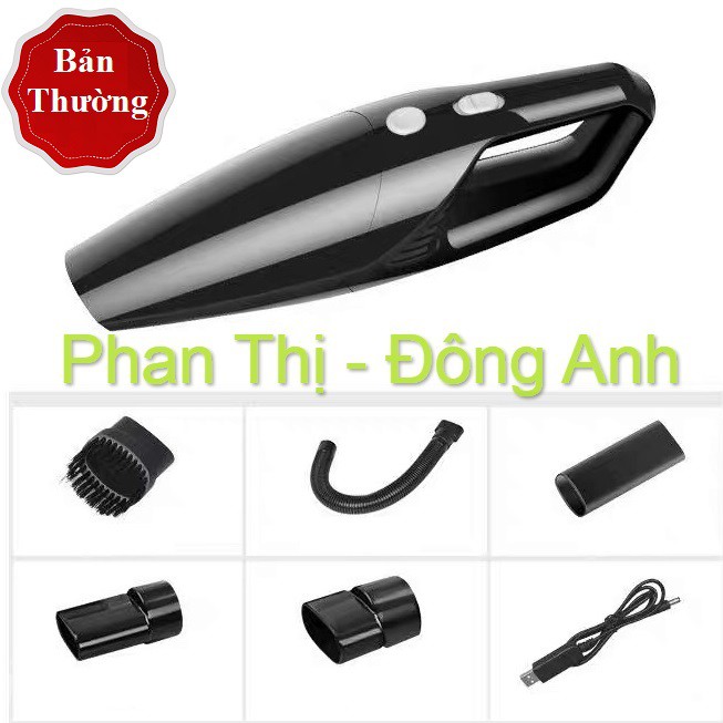 Máy hút bụi cầm tay mini,KHÔNG DÂY, Lực hút 5000pa,Công suất 120w (ẢNH THẬT-TEST LỰC HÚT)