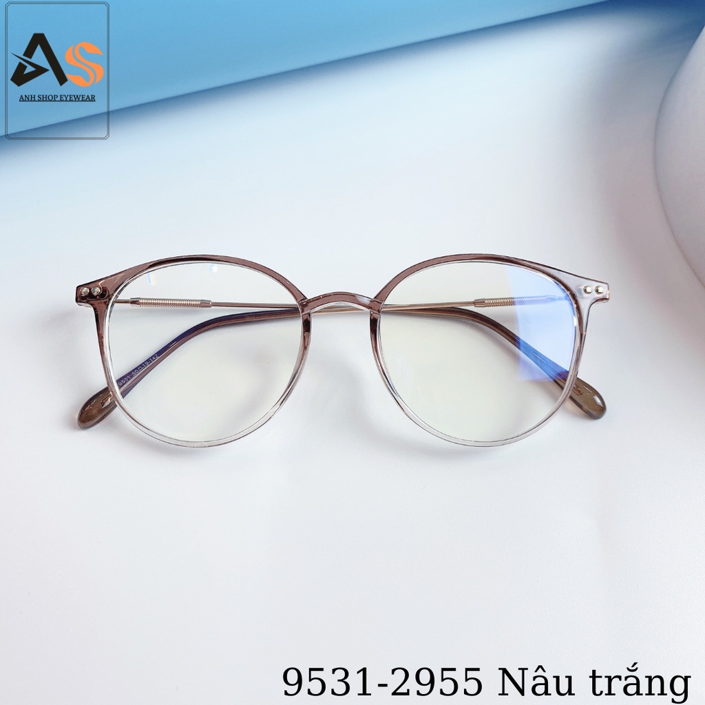 Kính tròn thời trang phong cách mới trẻ trung nhiều màu sắc lựa chọn 9531 2955