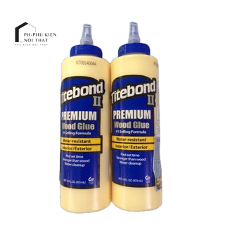 Keo Titebond II Premium Wood Glue/keo dán gỗ nội thất/keo gắn gỗ hàng chính hãng MADE IN USA