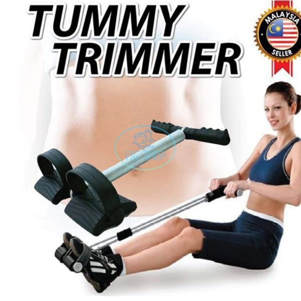 Dây Kéo Lò Xo Tummy Trimmer Tập Thể Dục Tại Nhà, Dây Kéo Lò Xo Tập Tại Nhà Tiện Dụng