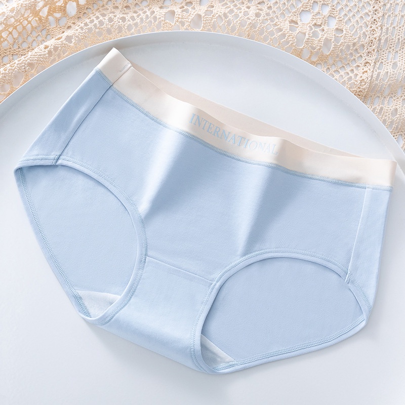 Quần lót nữ cotton lì INTENATIONAL KIMCHIBIKINI Quần chip cạp su cao cấp QL118