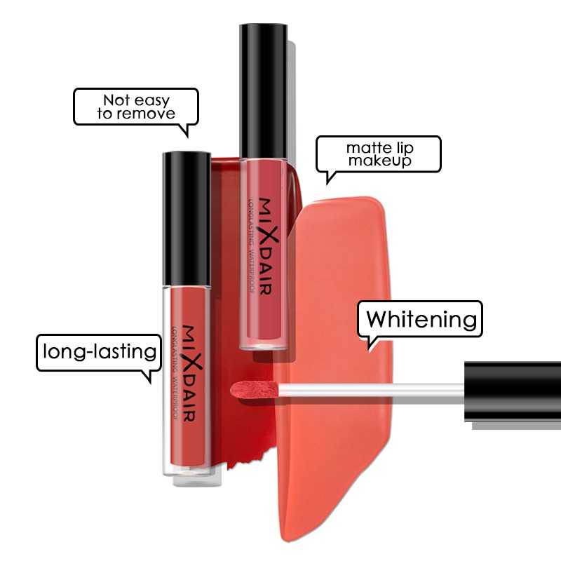 Son kem GDTIMA kháng nước mềm mịn như nhung trang điểm chuyên nghiệp