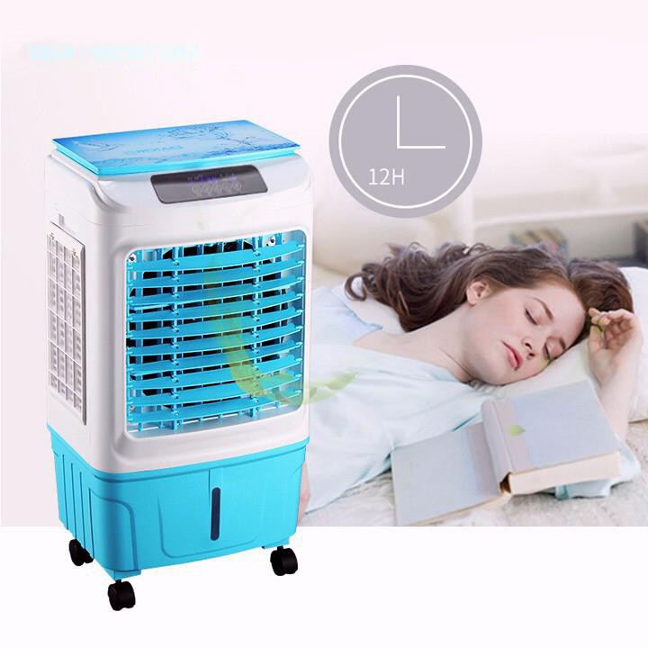 Quạt điều hòa công suất lớn 40L QS 616- 6000 m3 gió- phiển bản 2020 động cơ đồng bơm phao tự ngắt - QA05