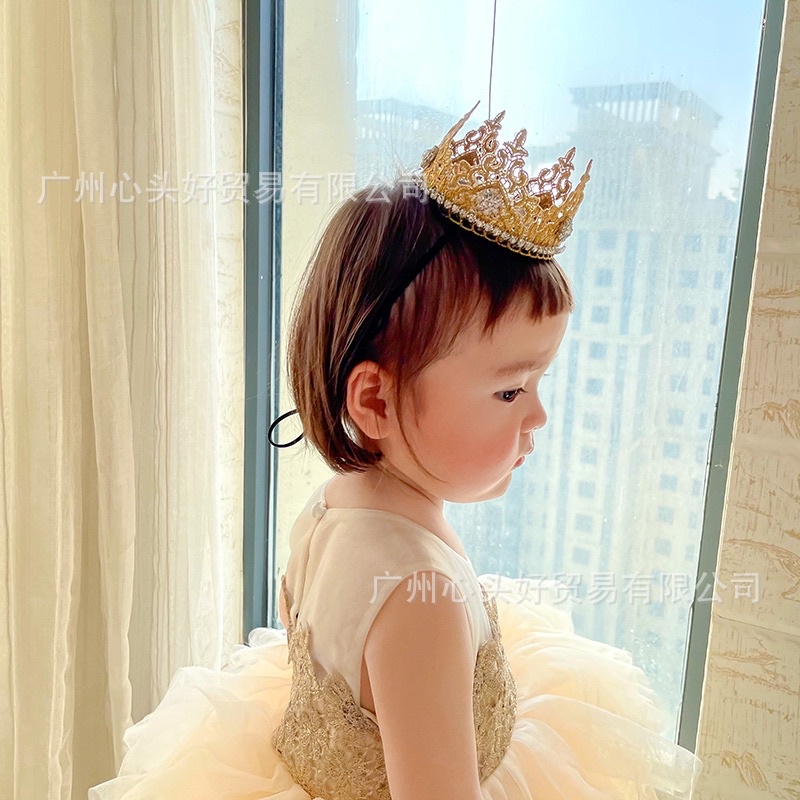 Mũ sinh nhật dạng dây rút đáng yêu cho bé