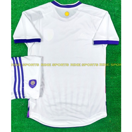 Bộ Áo bóng đá Orlando City SC Super Bodyfix Thailand mùa giải 2022-2023 Giống thi đấu 100%
