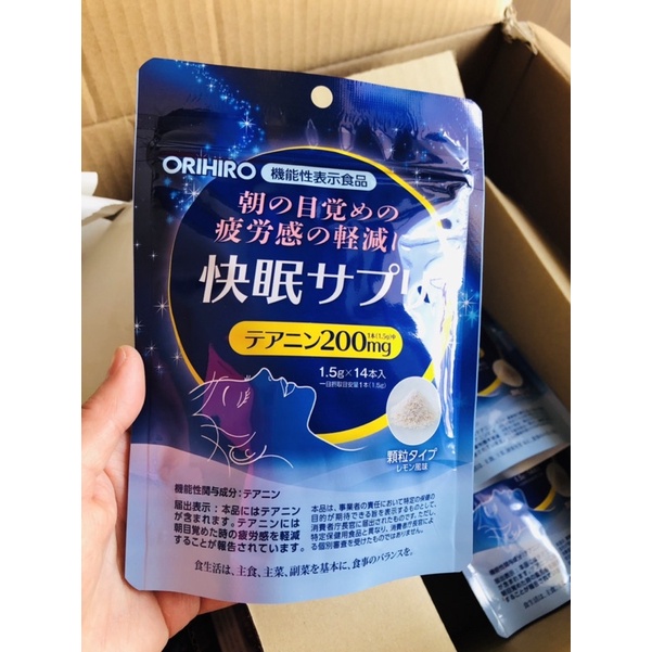 Bột Uống Giúp Ngủ Ngon Orihiro Nhật Bản