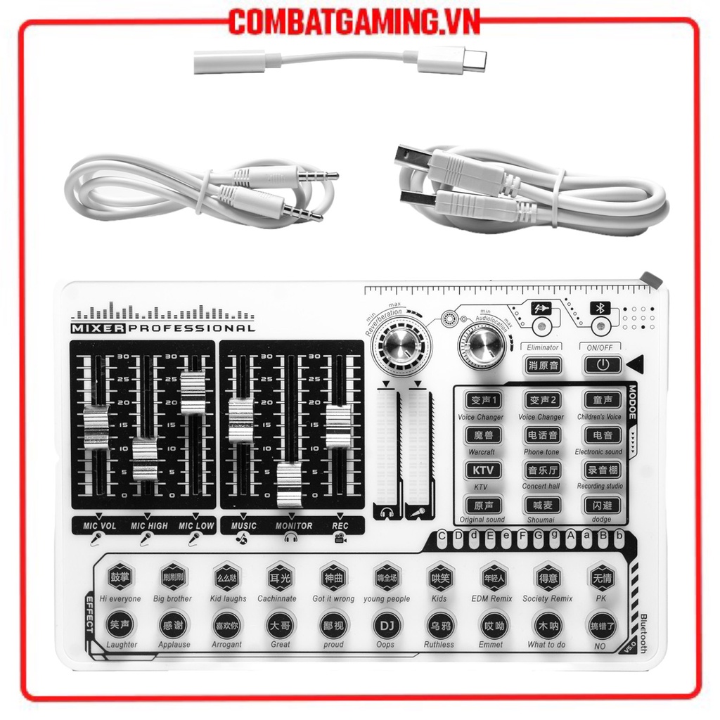 Combo Karaoke &amp; Live Stream: Micro LS200 LS500 + Soundcard H9