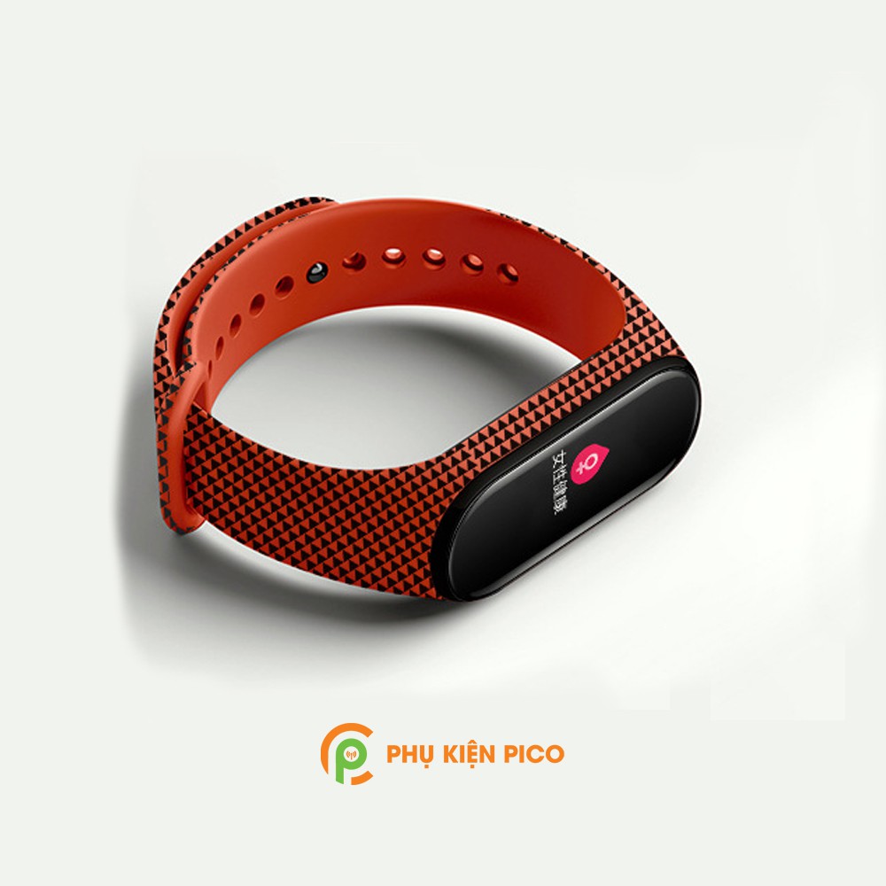 Dây vòng đeo tay Xiaomi Mi Band 5 full box dây silicon thời trang nhiều màu - Dây đeo thay thế Miband 5