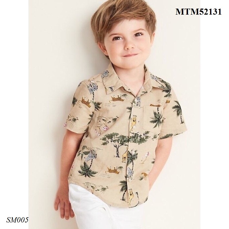 Combo rập lắp ghép 10 mẫu áo sơ mi bé trai