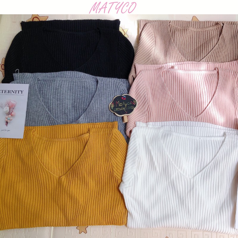 Áo Len Lông Cừu Cổ Tim Mềm Mại,áo nữ đẹp chất len | BigBuy360 - bigbuy360.vn