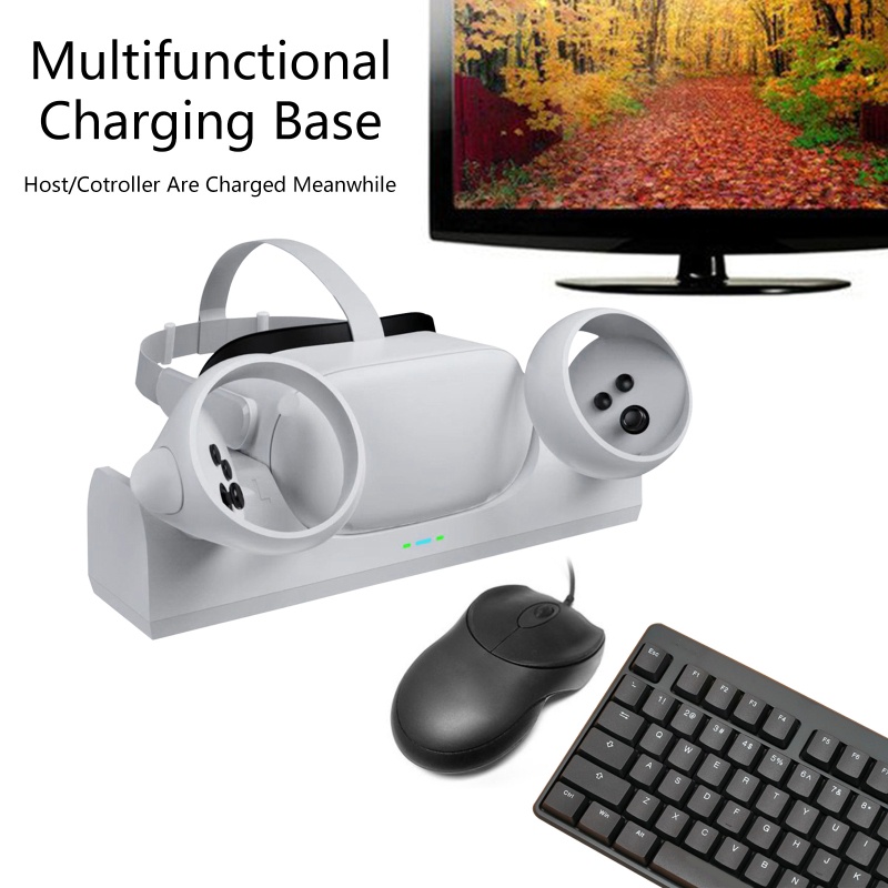 Bộ Đế Sạc Chuyên Dụng Cho Kính Thực Tế Ảo Oculus Quest 2