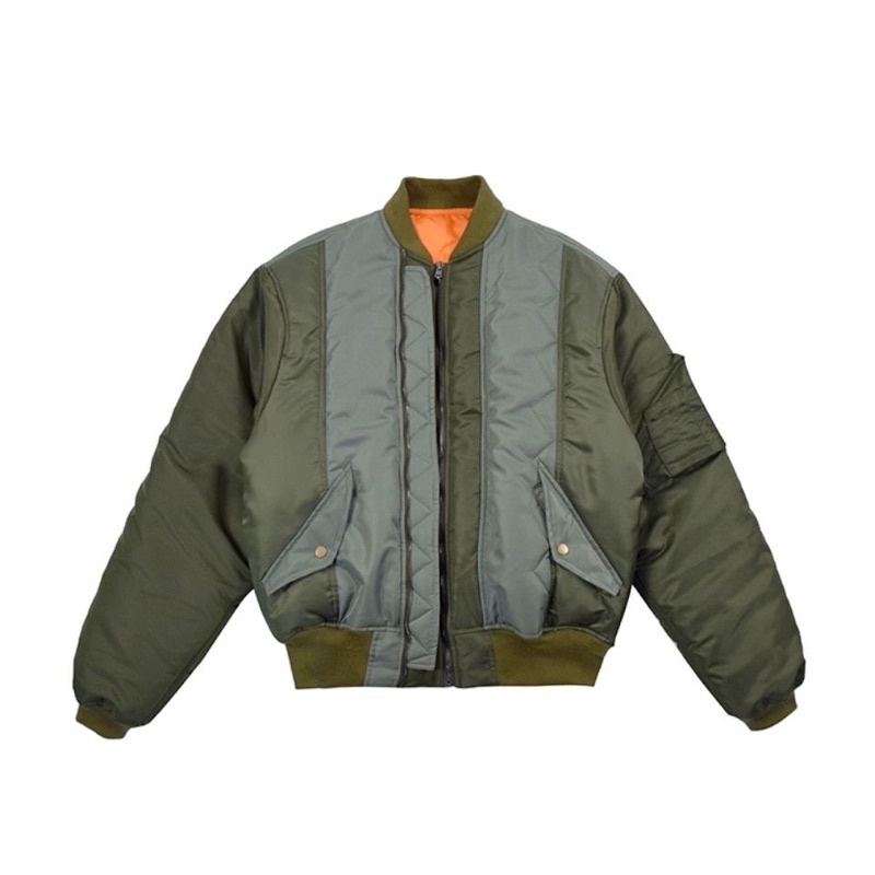 Áo khoác phối màu nam nót bông nhẹ màu xanh 🍉🍉🍉