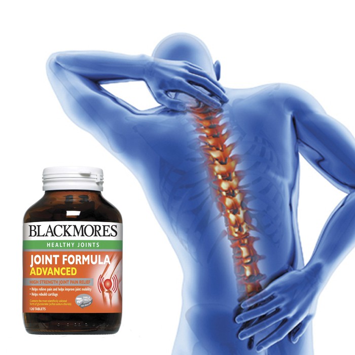 Viên uống Blackmores Joint Formula Advanced, hỗ trợ thoái hóa xương khớp, lọ 120 viên, mẫu mới