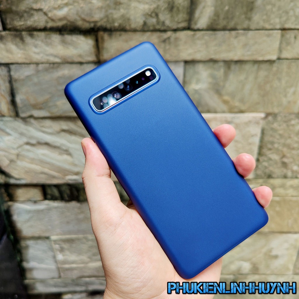 Samsung Galaxy S10 5G_Ốp lưng Giấy siêu mỏng ôm sát mặt lưng máy.