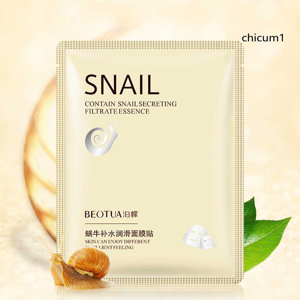 [Hàng mới về] Mặt nạ chiết xuất ốc sên tự nhiên kiềm dầu cấp ẩm và chăm sóc da