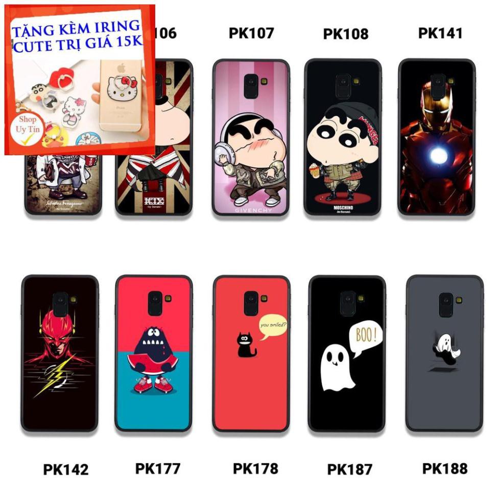 ỐP LƯNG SAMSUNG J6 PLUS IN HÌNH HOẠT HÌNH CUTE ĐÁNG YÊU