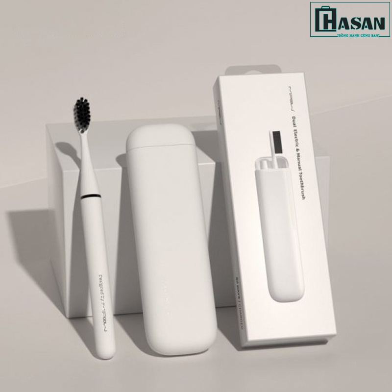 Bàn chải điện siêu nhỏ chính hãng MIPOW (USA) I3-Plus Utrasonic Toothbrush Travel Edition-CI-900-T1