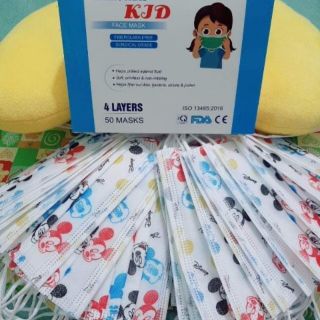 KHẨU TRANG Y TẾ TRẺ EM THIÊN THẢO KIDS - HỘP 50 CÁI