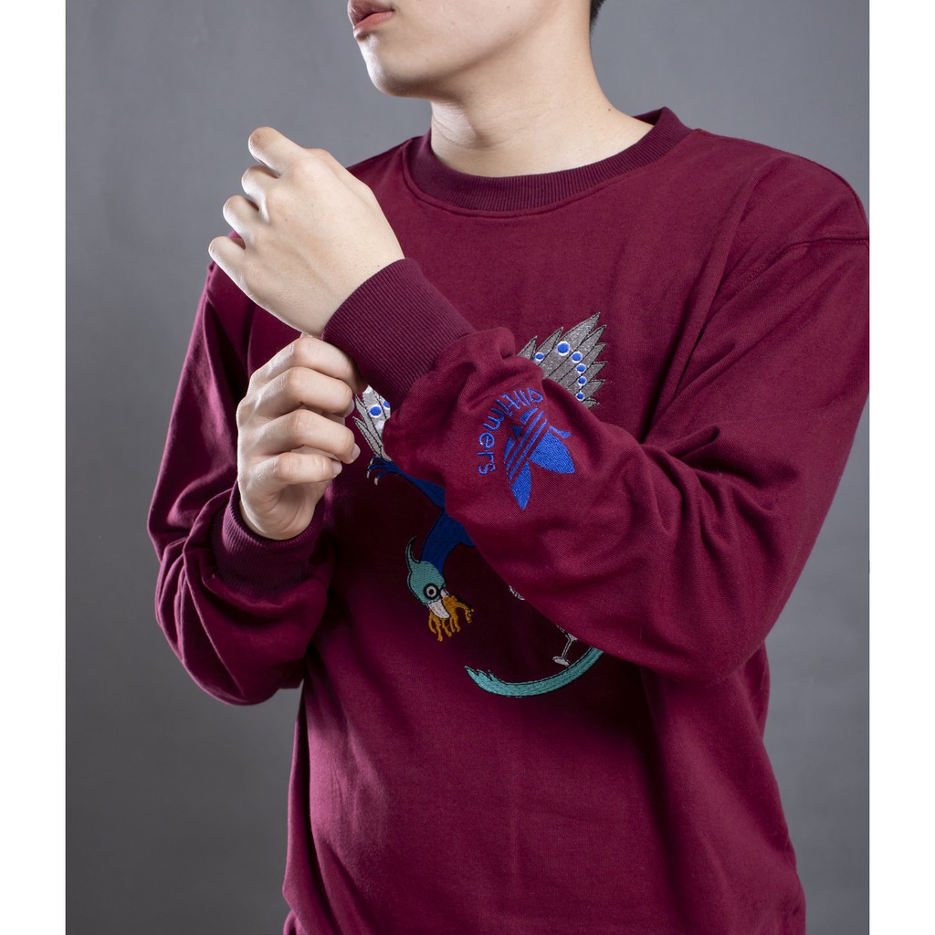 áo sweater thêu cực xịn- áo nỉ cotton cực mịn mát[hình thật] thời trang thu đông | BigBuy360 - bigbuy360.vn