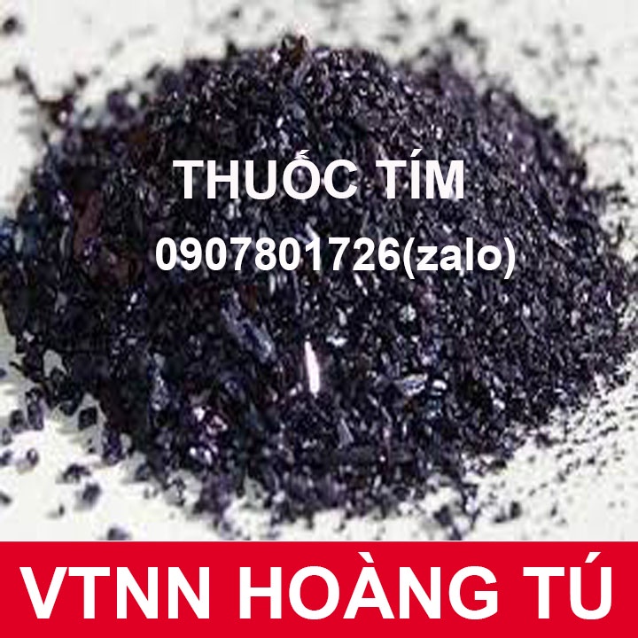 Thuốc tím KMN04 sát trùng diệt khuẩn cho hồ cá gói 100g
