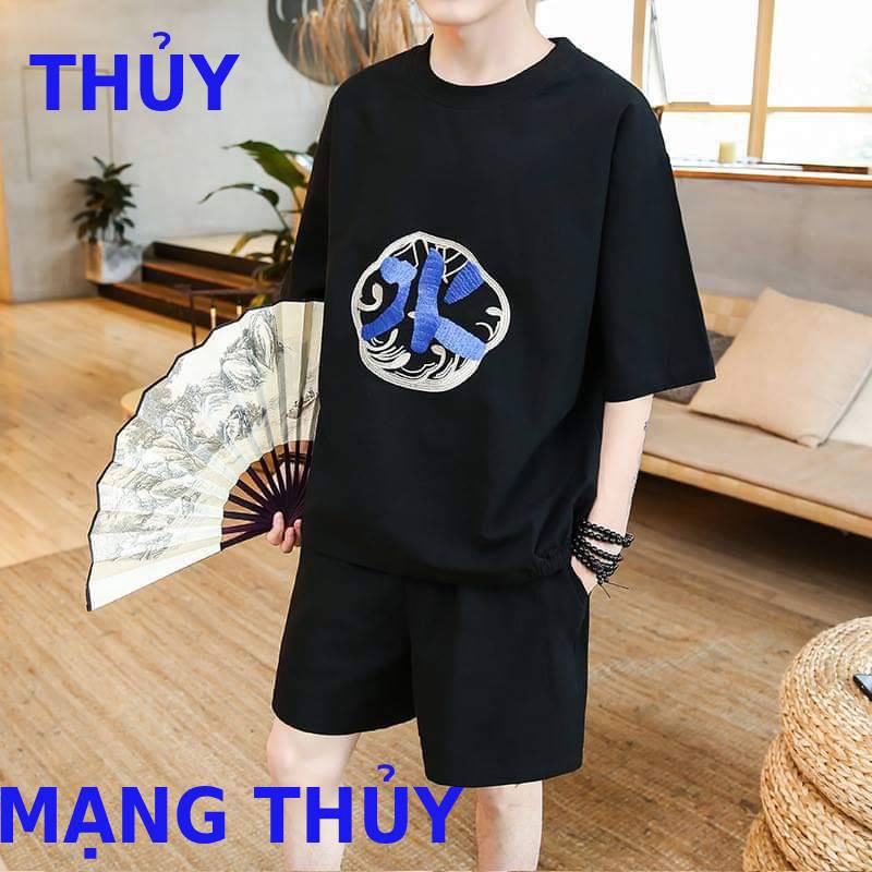 [ Mẫu Mới ] Sét Quần Áo Thể Thao Nam Nữ, mạng Thủy và Hỏa