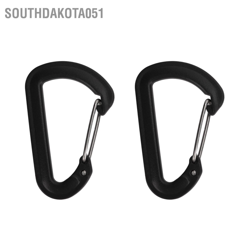 Southdakota051 Lều cắm trại ngoài trời Dây phơi quần áo Điều chỉnh độ dài buộc có móc Túi đựng để câu cá Đi du lịch dã ngoại bộ